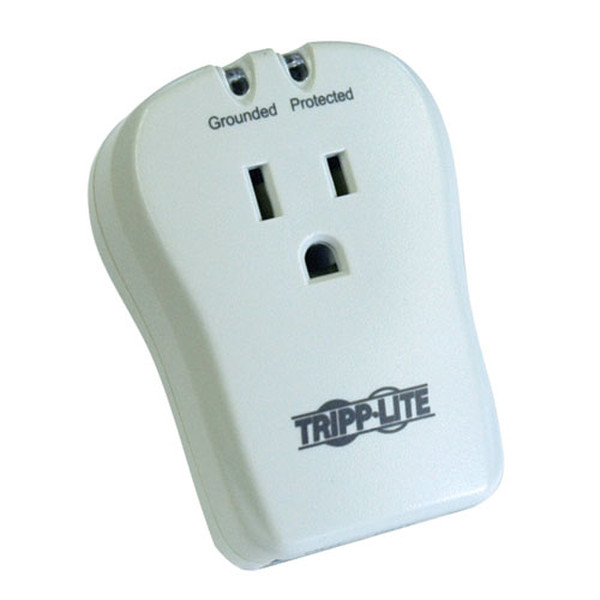 Tripp Lite TRAVELCUBE 1AC outlet(s) 120V Weiß Spannungsschutz