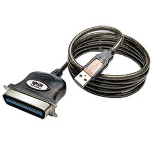 Tripp Lite Кабель длиной 1,8 м для соединения USB с параллельным принтером (с разъемами USB-A и 36-контактным Centronics (штекер/штекер))