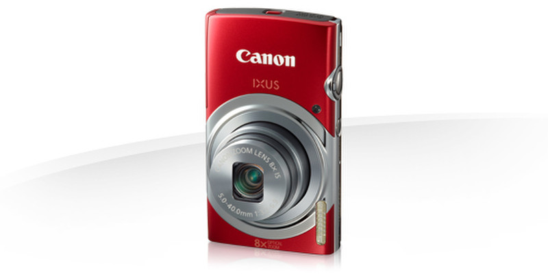 Canon IXUS 150 16МП 1/2.3" CCD 4608 x 3456пикселей Серый, Красный