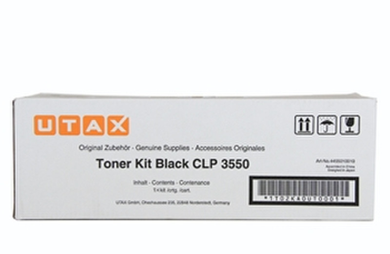 UTAX 4455010010 25000pages Black laser toner & cartridge