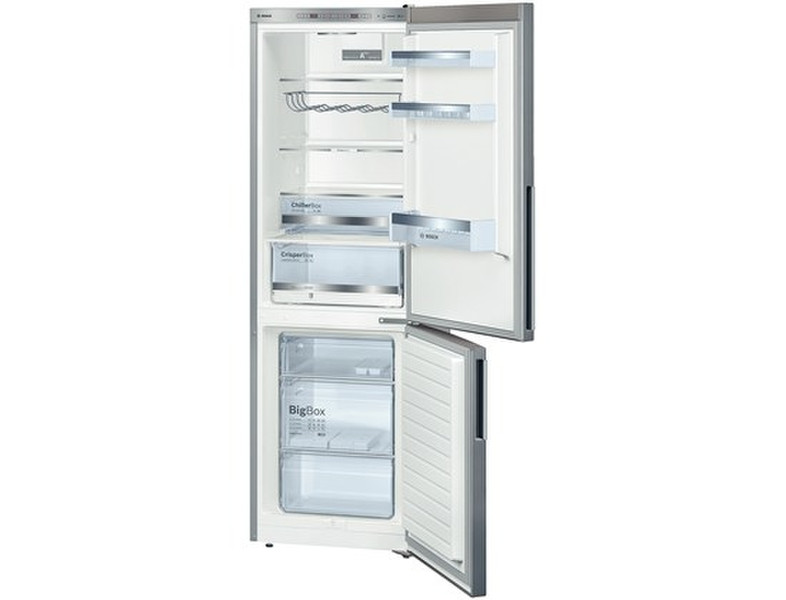 Bosch KGE36DI40 freestanding 214L 88L A+++ Stainless steel fridge-freezer