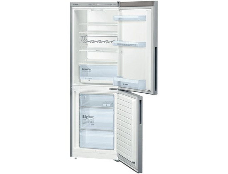 Bosch KGV33VL31 freestanding 192L 94L A++ Silver fridge-freezer