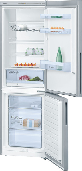 Bosch KGV36VL32 freestanding A++ Stainless steel fridge-freezer