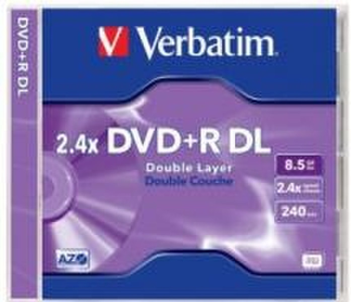 Verbatim DVD+R DL 8.5ГБ DVD+R DL 1шт