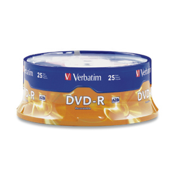 Verbatim DVD-R 4.7GB 16X Branded 25pk Spindle 4.7GB DVD-R 25pc(s)