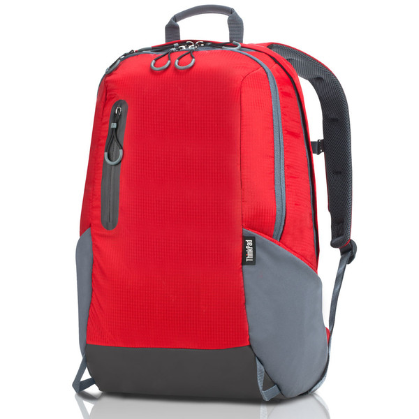 Lenovo ThinkPad Active Backpack Large Nylon Grau, Rot