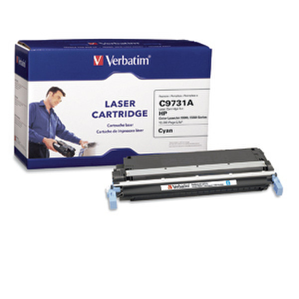 Verbatim HP C9731A Replacement Laser Cartridge Cyan