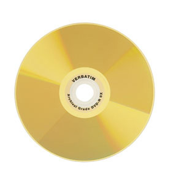 Verbatim UltraLife™ Gold Archival Grade DVD-R 4.7GB 8X 50pk Spindle 4.7GB DVD-R 50Stück(e)