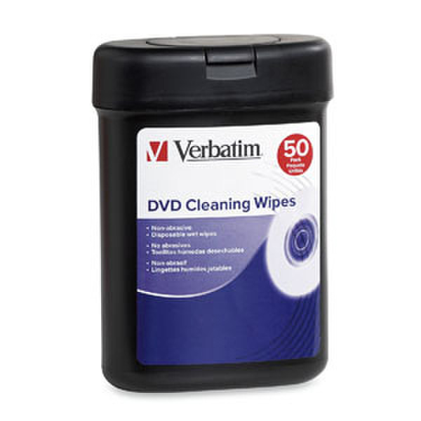 Verbatim DVD Cleaning Wipes дезинфицирующие салфетки