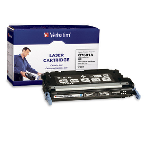 Verbatim HP 3800 Replacement Laser Cartridge Cyan