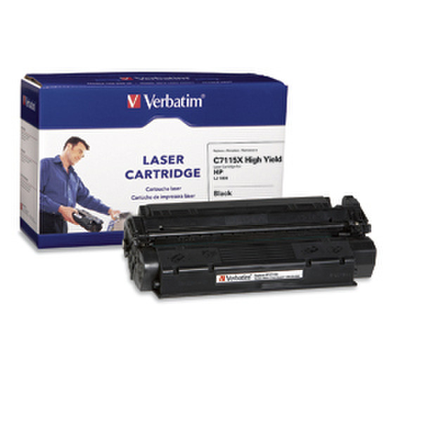 Verbatim HP C7115X Replacement High Yield Laser Cartridge