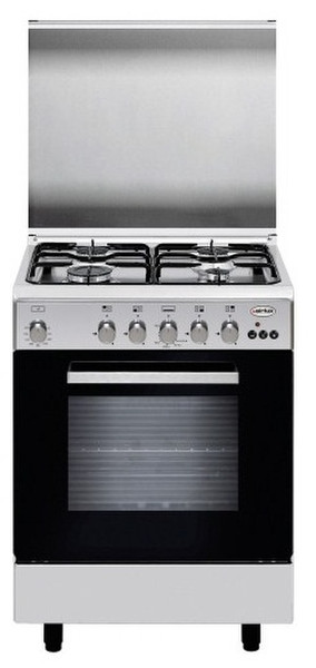 Airlux AA65CMIX Freestanding Gas hob Stainless steel cooker