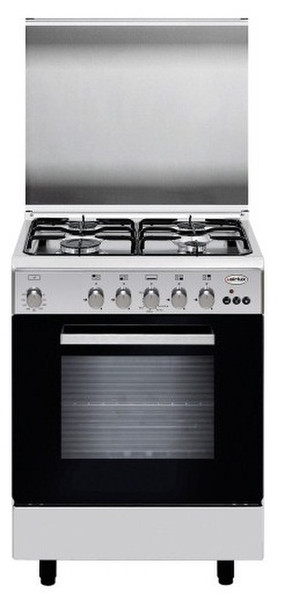 Airlux AA65CMIX Freistehend Gas hob Edelstahl Küchenherd