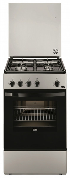 Faure FCG51001SA Freestanding Gas hob Silver cooker