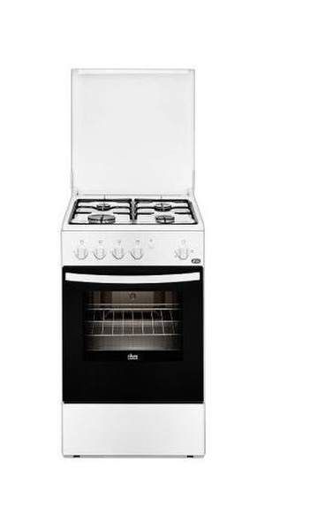 Faure FCG5100CWA Freestanding Gas hob White cooker