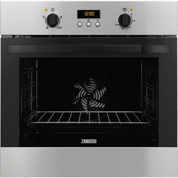 Zanussi ZOB525321X Electric oven 74л 2080Вт A Черный, Нержавеющая сталь