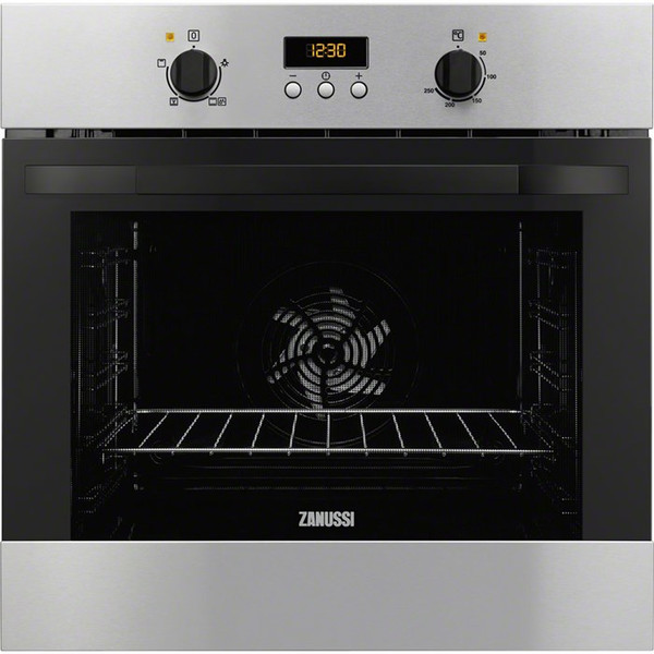 Zanussi ZOB525321X Electric oven 74l 2080W A Schwarz, Edelstahl