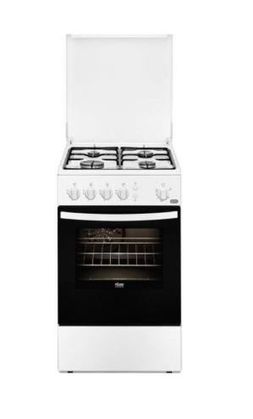 Faure FCG5200CWA Freestanding Gas hob White cooker