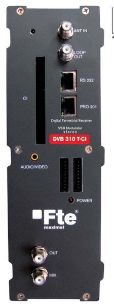 Fte maximal DVB 310 T CI