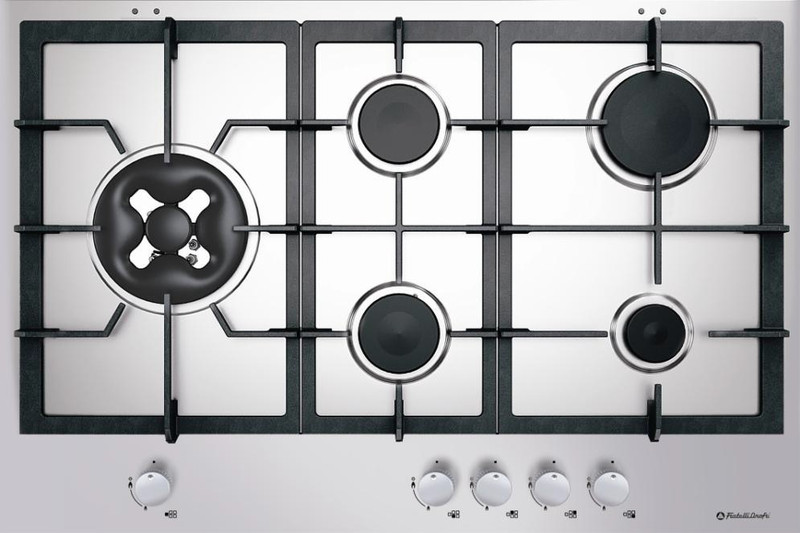 Fratelli Onofri HPK85QNXG built-in Gas Stainless steel hob