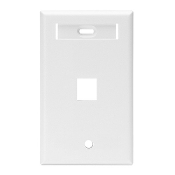 Leviton 42080-1WS White outlet box