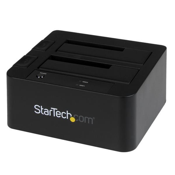 StarTech.com SDOCK2U33EB USB 3.0 (3.1 Gen 1) Type-B Черный