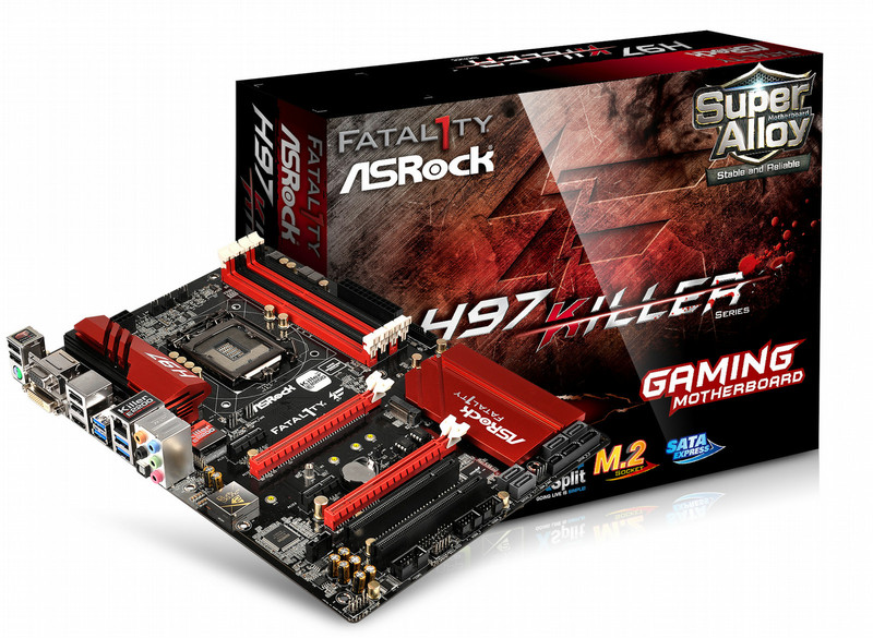 Asrock Fatal1ty H97 Killer Intel H97 Socket H3 (LGA 1150) ATX motherboard
