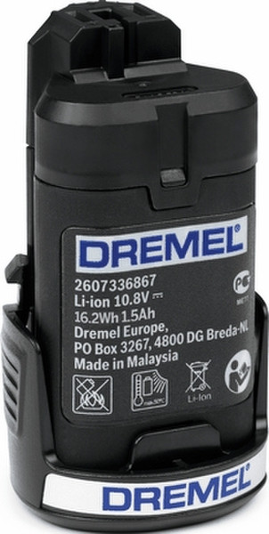 Dremel 875 Lithium-Ion 1500mAh 10.8V rechargeable battery