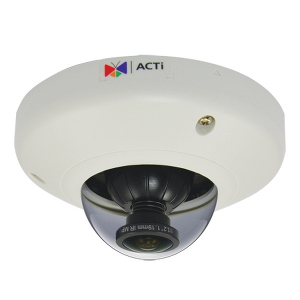 ACTi E96 IP security camera Innenraum Kuppel Weiß Sicherheitskamera