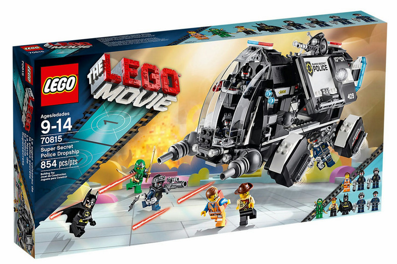 LEGO THE MOVIE Super Secret Police Dropship