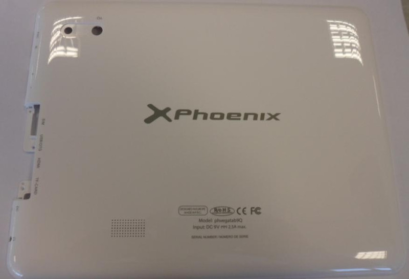 Phoenix Technologies BCVEGATAB9D Back cover
