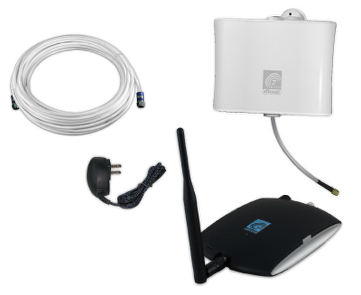 zBoost TRIO CONNECT Indoor cellular signal booster Черный, Белый