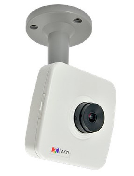 ACTi E14 IP security camera Для помещений Преступности и Gangster Черный, Белый камера видеонаблюдения