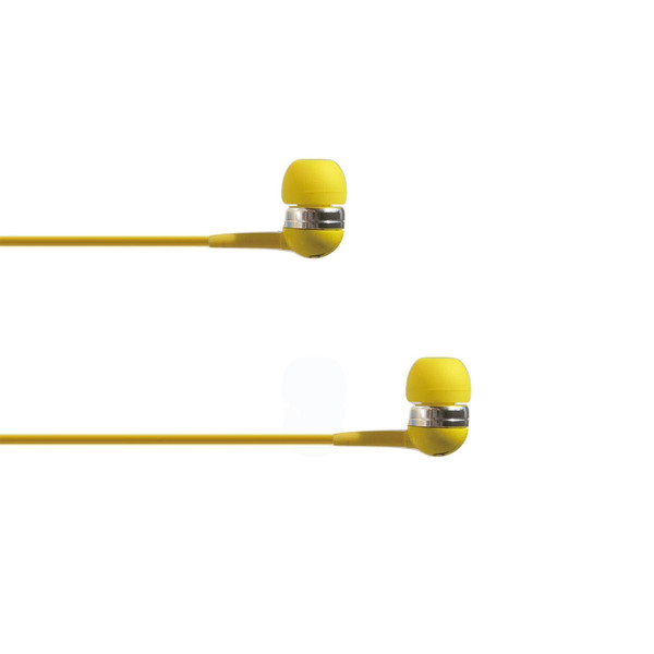 4XEM 4XIBUDYL im Ohr Binaural Verkabelt Gelb Mobiles Headset