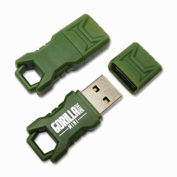 EP Memory GorillaDrive Mini 64 GB USB 2.0 64ГБ USB 2.0 Зеленый USB флеш накопитель