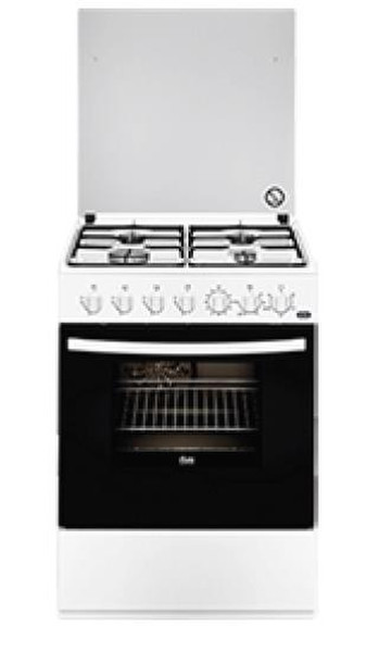 Faure FCK65201WA Freistehend Gas hob A Weiß Küchenherd