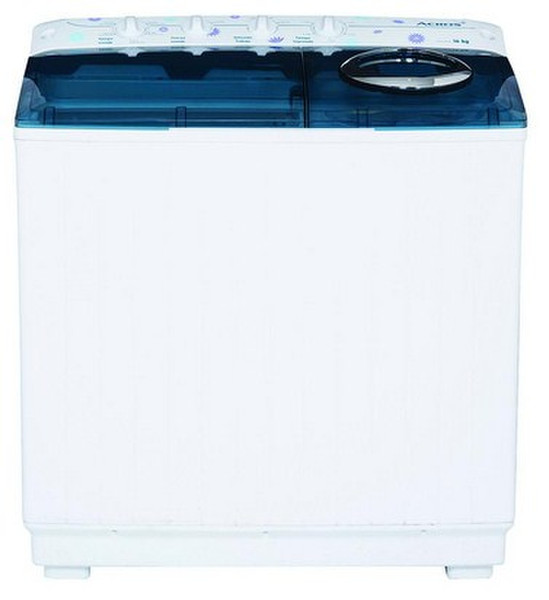 Acros ALD1625AF Отдельностоящий Вертикальная загрузка 16кг Синий, Белый стиральная машина