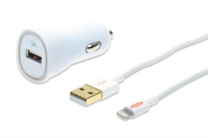 Ednet 31041 Auto White mobile device charger