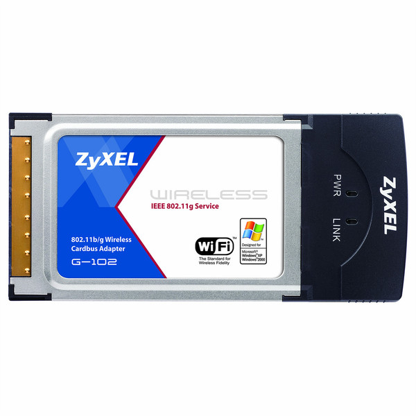 ZyXEL ZyAIR G-102 54Mbit/s Netzwerkkarte