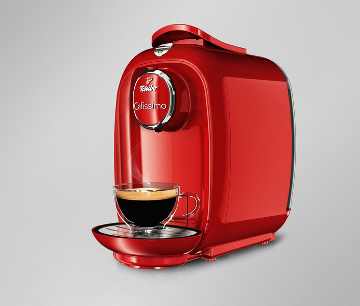 Tchibo Cafissimo PICCO Red Fire Pod coffee machine 0.9L 6cups Red