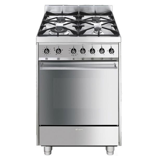 Smeg C6GVXI8-2 Freestanding Gas hob Stainless steel cooker