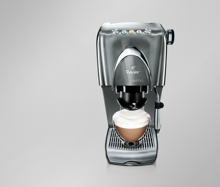 Tchibo Cafissimo Classic Pod coffee machine 1.5L 10cups Silver