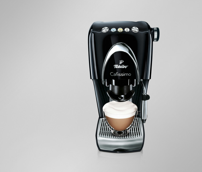 Tchibo Cafissimo Classic Pad-Kaffeemaschine 1.5l 10Tassen Schwarz