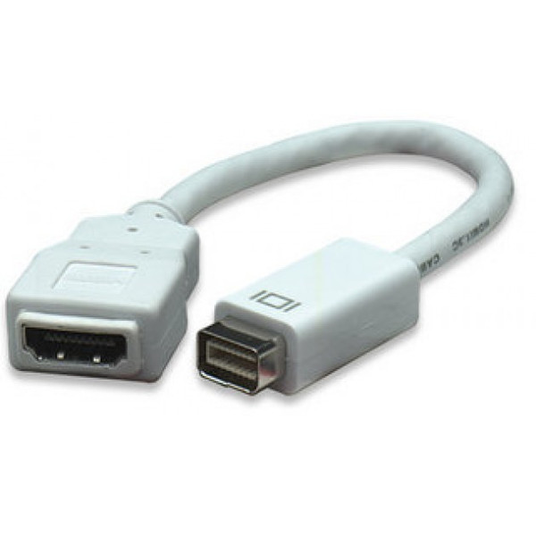 Techly Mini DVI-D - HDMI M/F Mini DVI-D HDMI Белый