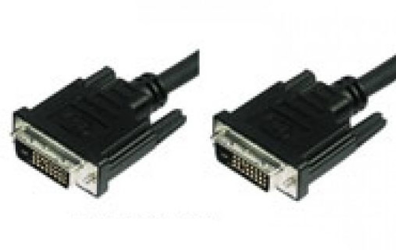 Techly Monitor Cable DVI Analog Digital M / M Dual Link 10 m (DVI-I) ICOC DVI-891C
