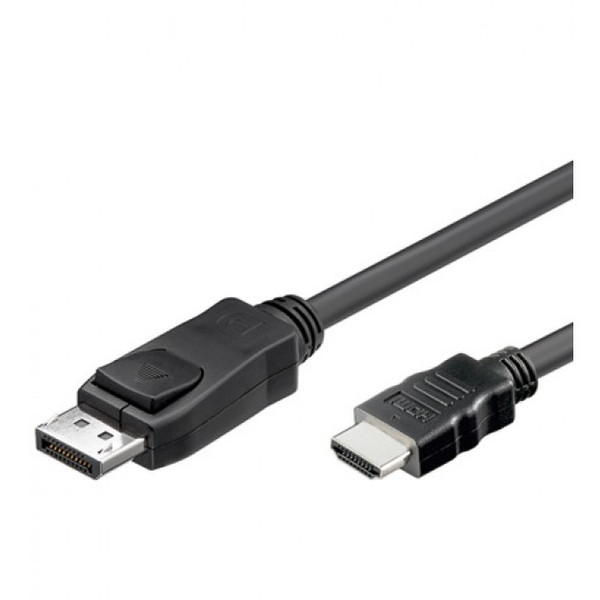 Techly 1m DisplayPort/HDMI 1м DisplayPort HDMI Черный