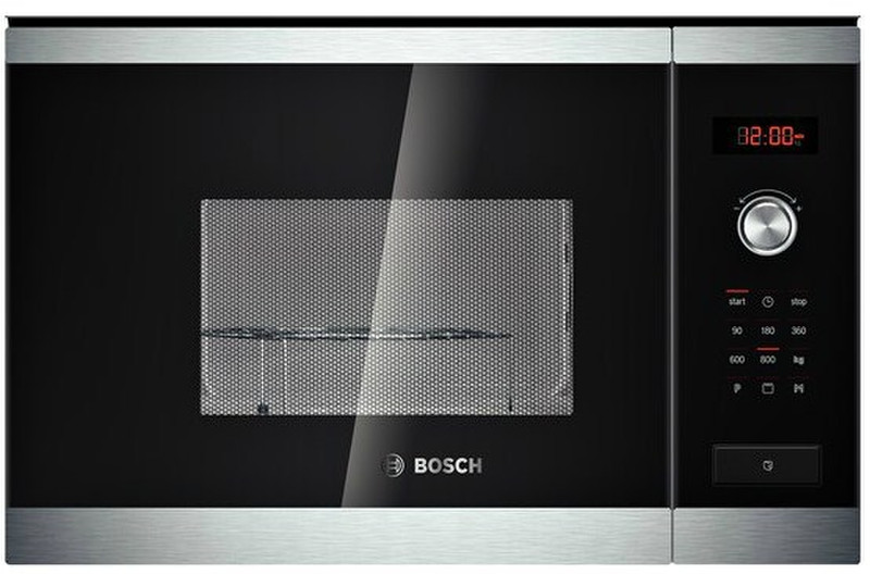 Bosch HMT75G654 Eingebaut 20l 800W Schwarz, Edelstahl Mikrowelle