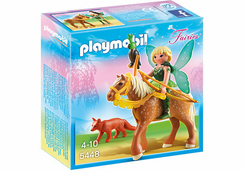 Playmobil Fairies Green Forest Fairy Девочка Разноцветный 7шт набор детских фигурок