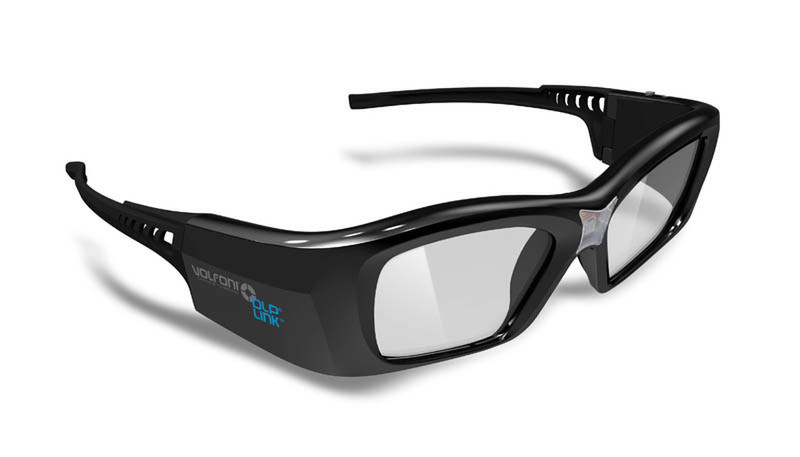 NEC VolfoniFit Black 1pc(s) stereoscopic 3D glasses