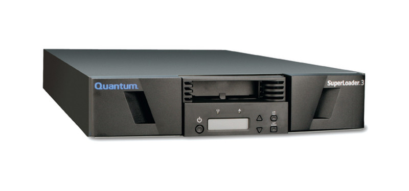 Quantum SuperLoader 3 6400GB 2U Black tape auto loader/library